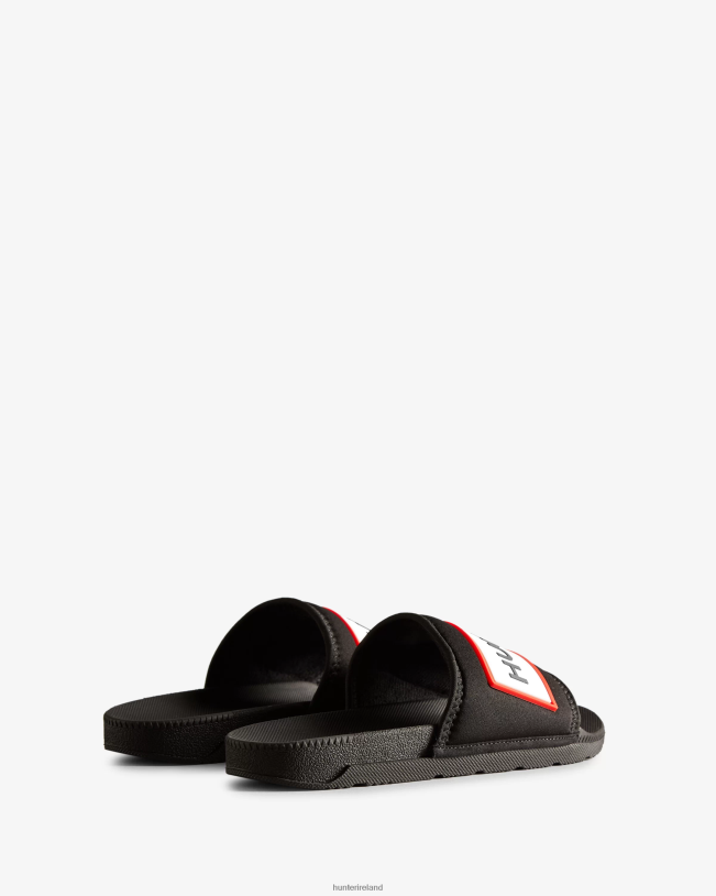 Hunter Women PF0RJ105 Neoprene Logo Slides