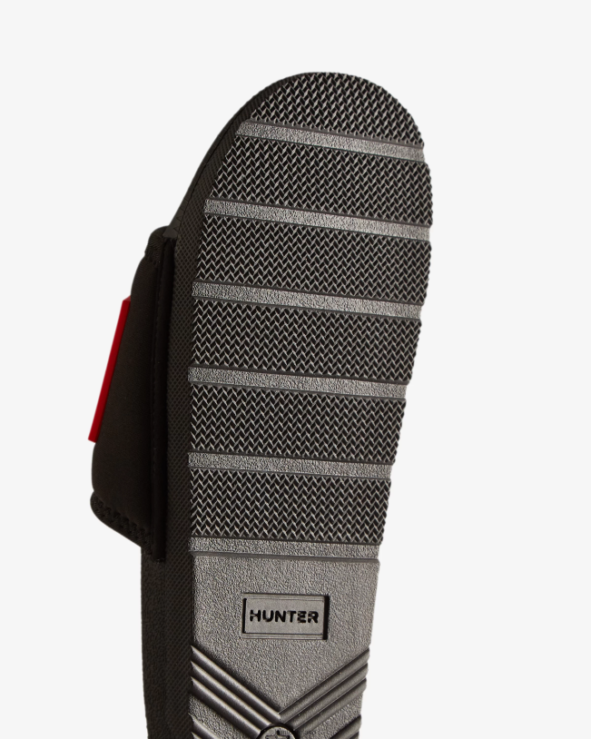 Hunter Women PF0RJ105 Neoprene Logo Slides