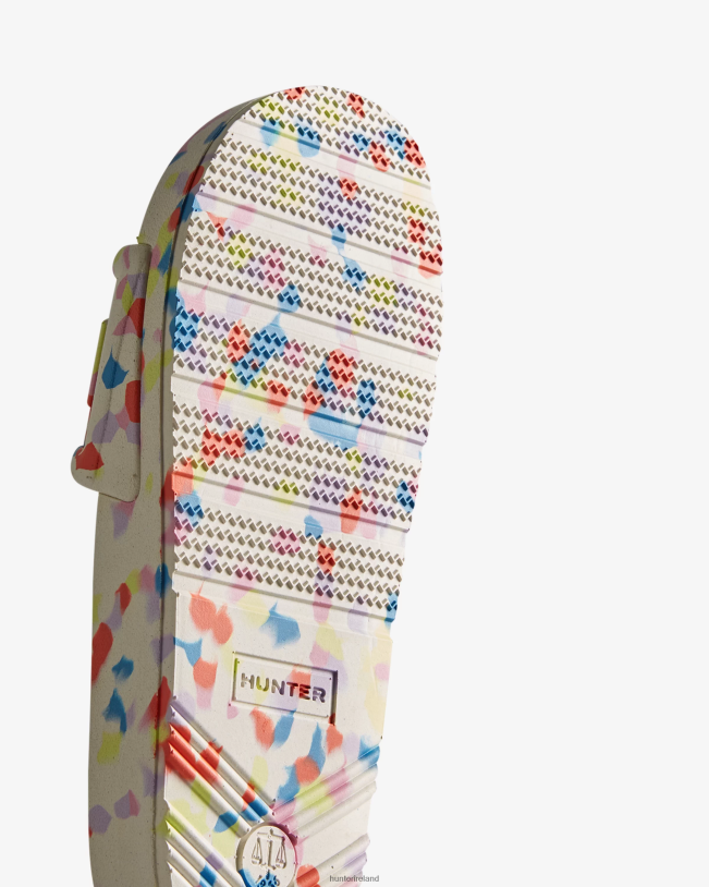 Hunter Women PF0RJ236 BLOOM Marble Slides