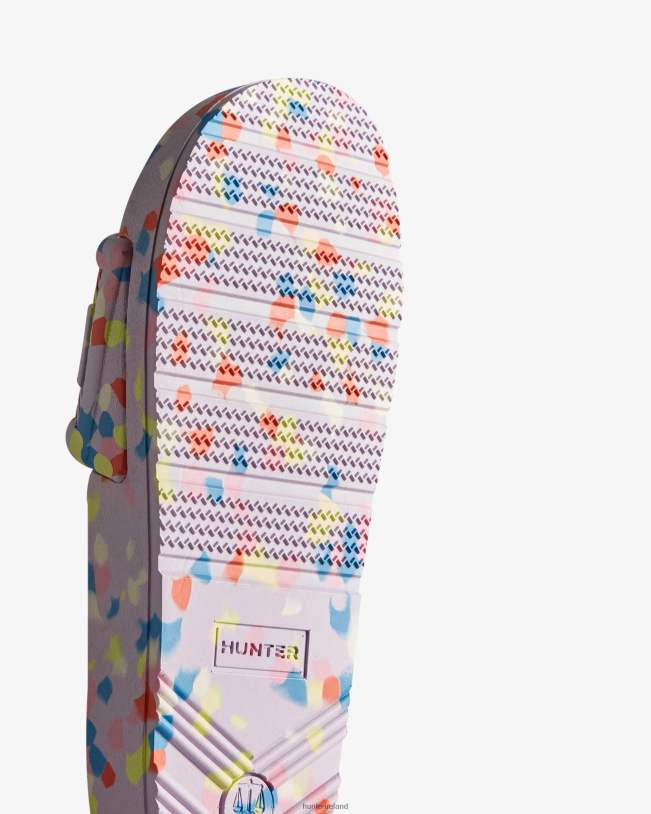 Hunter Women PF0RJ237 BLOOM Marble Slides
